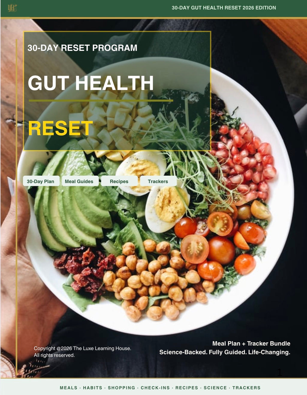 30-Day Gut Health Reset — Meal Plan + Tracker Bundle