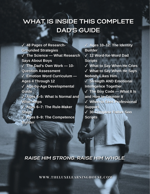 Beyond ‘Be Tough’: Raising Emotionally Resilient Sons