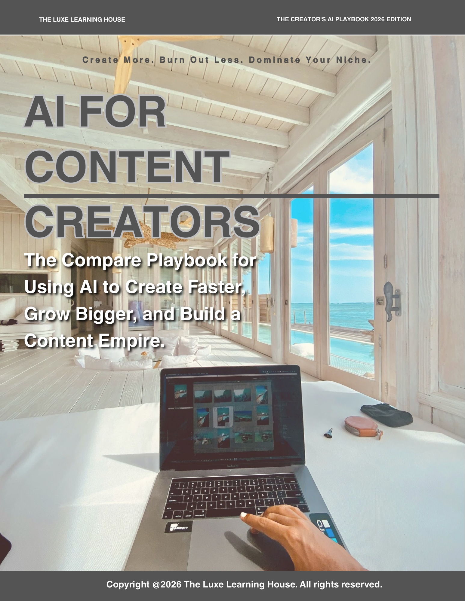 AI for Content Creators - The Complete Playbook for Using AI to Create Faster, Grow Bigger and Build a Content Empire