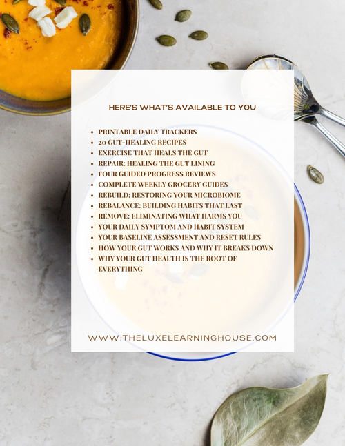 30-Day Gut Health Reset — Meal Plan + Tracker Bundle
